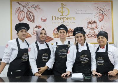 Deepers Chocolate & Cake Academy 3 pastacı ustalık eğitimi